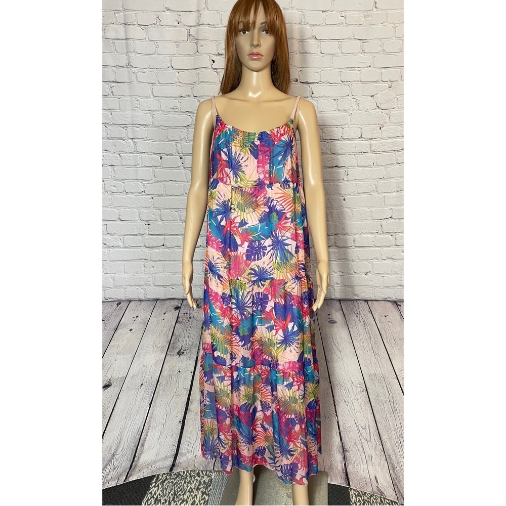 NWT New Elena Baldi Floral Silk Blend Made In Italy Size S